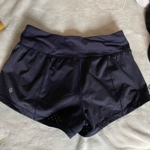 Navy Lululemon shorts